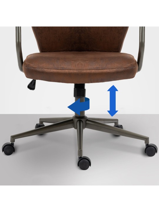 Kontorstol Pocatello, cognac Kontorstol Pocatello, cognac