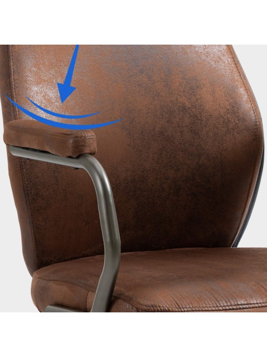 Kontorstol Pocatello, cognac Kontorstol Pocatello, cognac