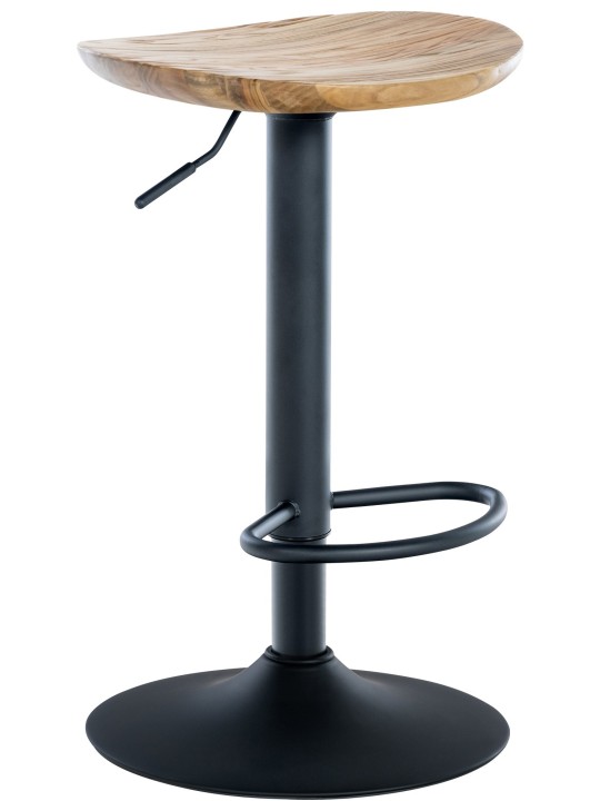 Sæt med 4 barstole Skelde, natur