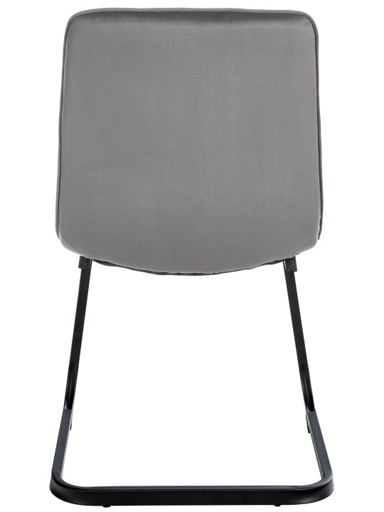 Sæt med 2 spisestuestole Vermont velvet, mørkegrå Sæt med 2 spisestuestole Vermont velvet, mørkegrå