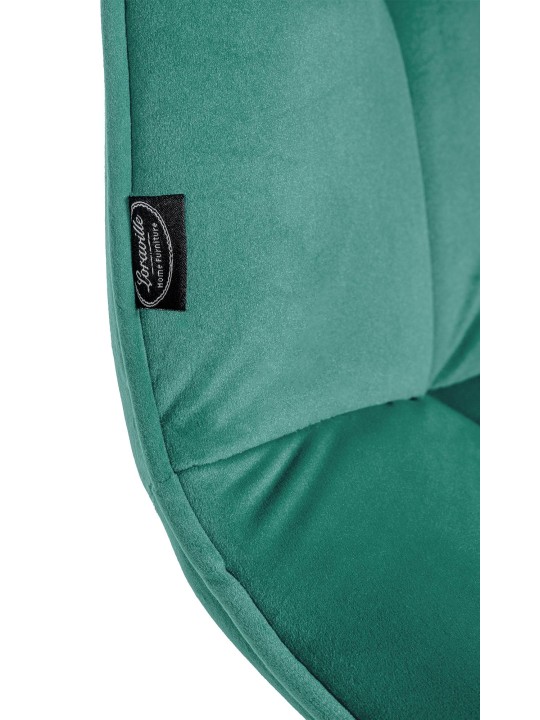 Sæt med 2 spisestuestole Vermont velvet, grøn Sæt med 2 spisestuestole Vermont velvet, grøn