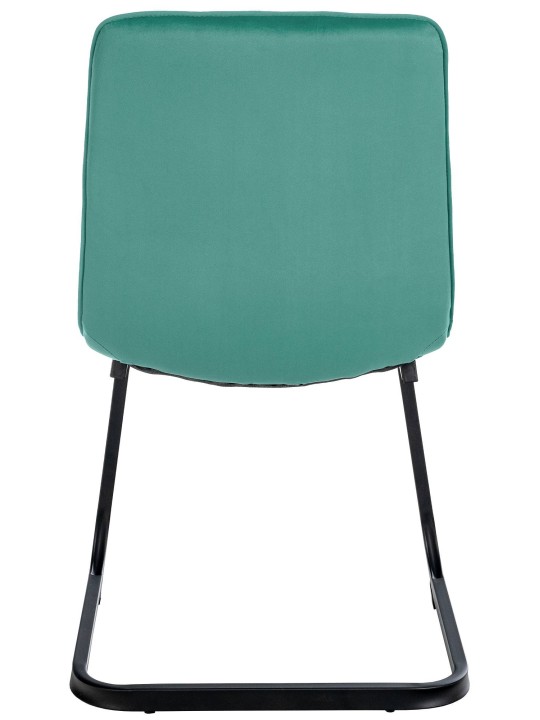 Sæt med 2 spisestuestole Vermont velvet, grøn Sæt med 2 spisestuestole Vermont velvet, grøn