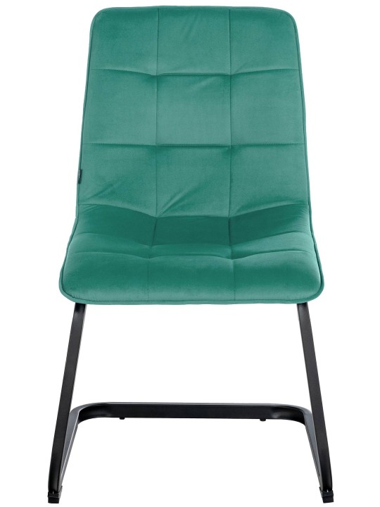 Sæt med 2 spisestuestole Vermont velvet, grøn Sæt med 2 spisestuestole Vermont velvet, grøn