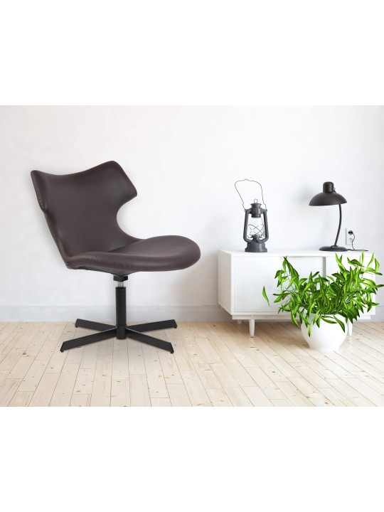 Liggestol Welland kunstlæder, brun