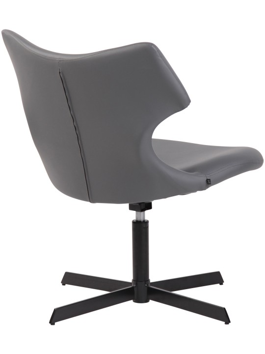 Liggestol Welland kunstlæder, grå