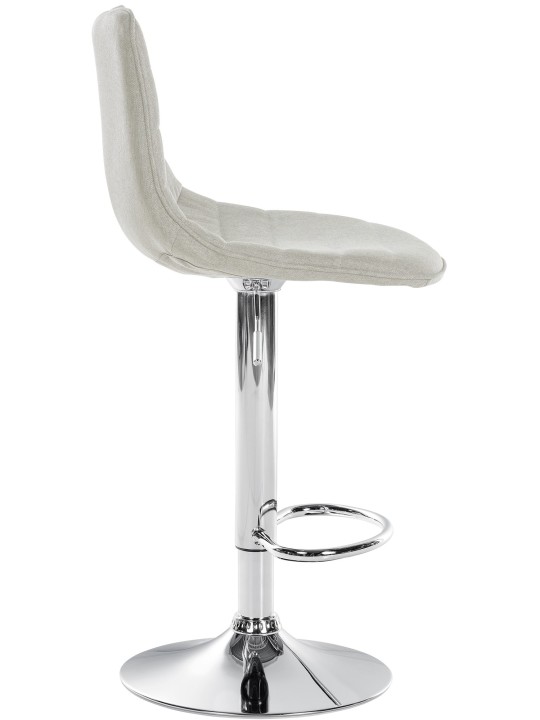 Sæt med 2 barstole Lex stof C, creme