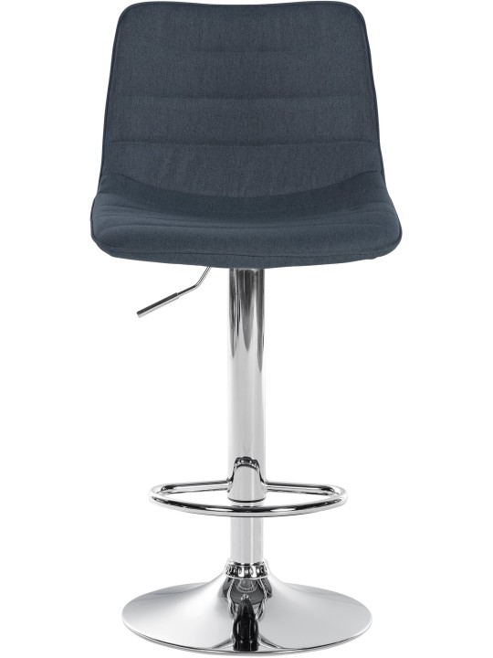 Sæt med 2 barstole Lex stof C, mørkegrå