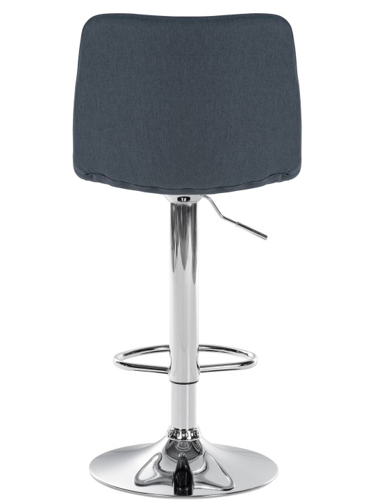 Sæt med 2 barstole Lex stof C, mørkegrå