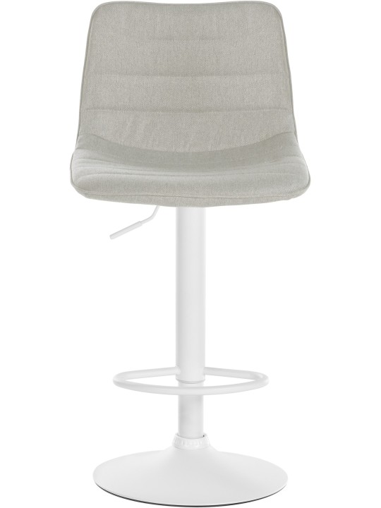 Sæt med 2 barstole Lex stof W, creme
