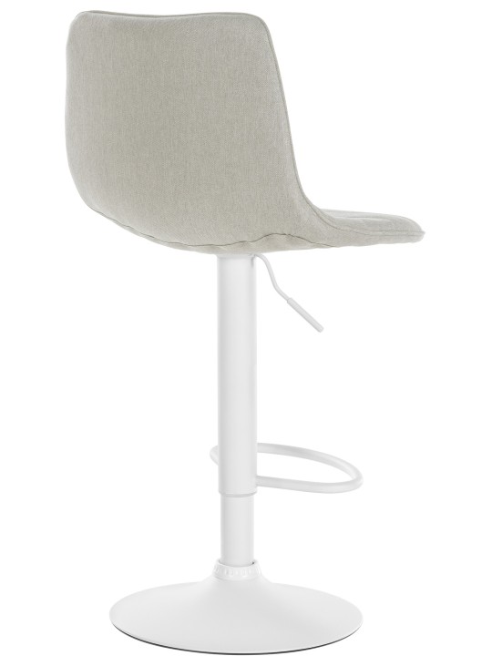 Sæt med 2 barstole Lex stof W, creme