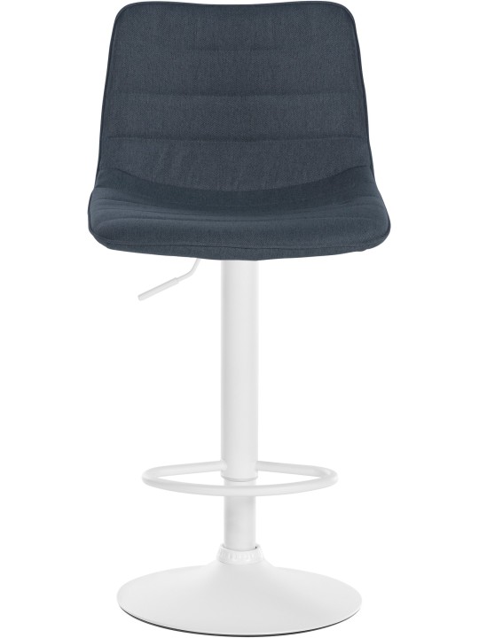 Sæt med 2 barstole Lex stof W, mørkegrå