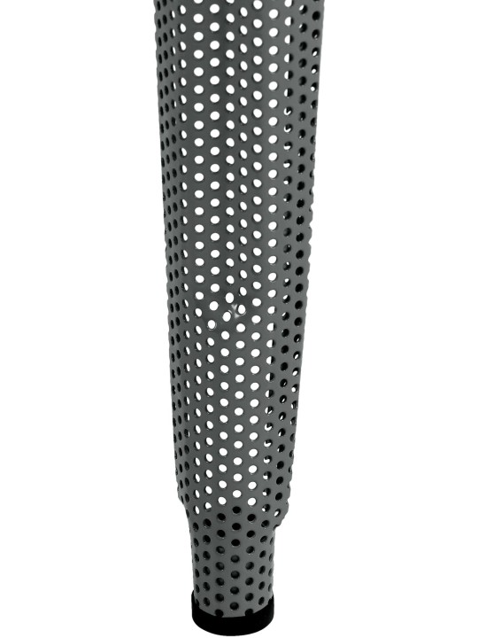 Sæt med 4 barstole Fletcher, grå