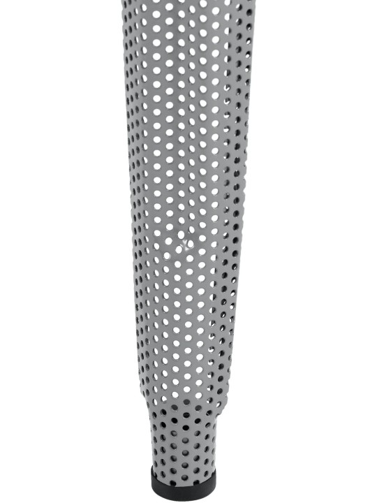 Sæt med 4 barstole Fletcher, sølv