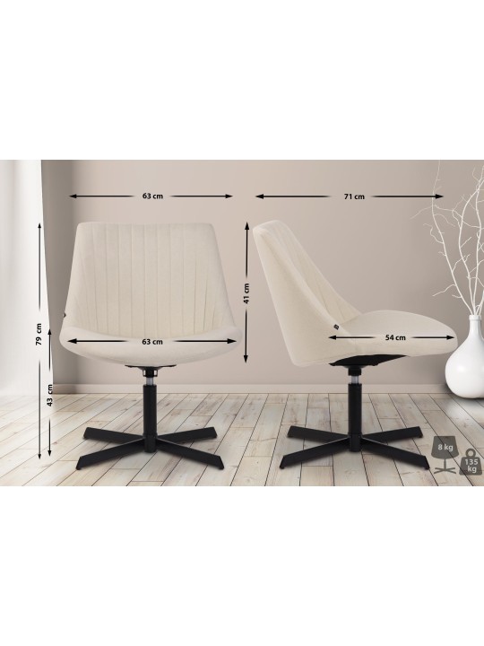 Liggestol Granby, creme