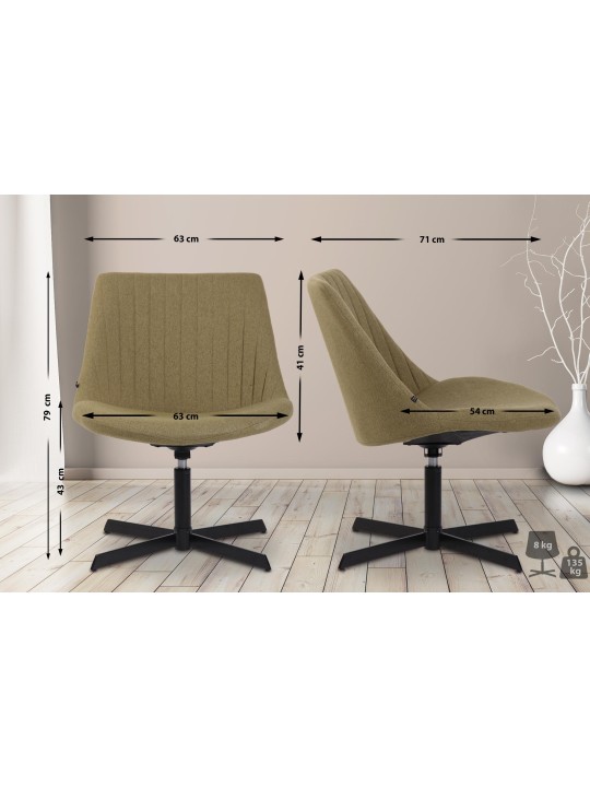 Liggestol Granby, grøn Liggestol Granby, grøn