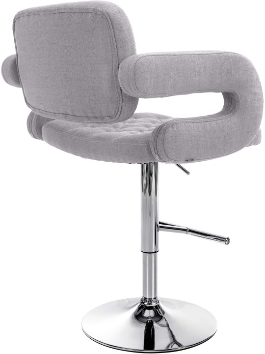 Barstol Dublin STOF C, grå Barstol Dublin STOF C, grå
