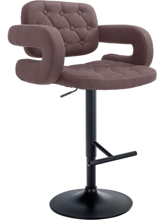 Barstol Dublin STOF, brun