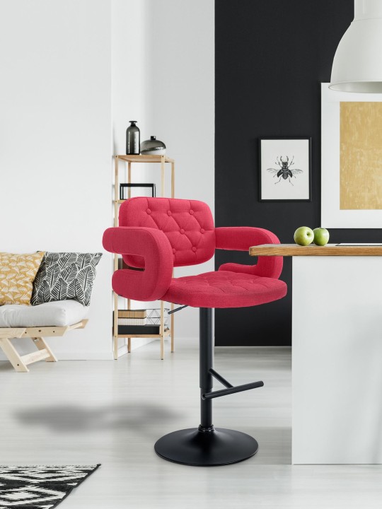 Barstol Dublin STOF, rød