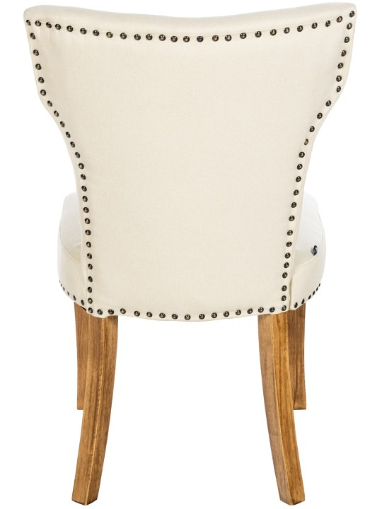 Spisestuestol Zadar stof antik-lys, creme