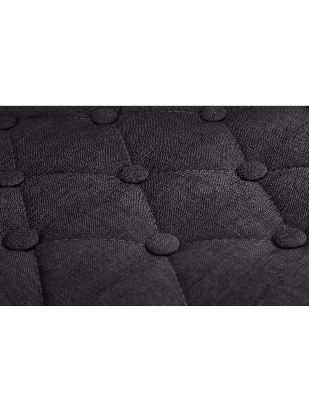 Sæt med 2 barstole Dublin stof C, sort