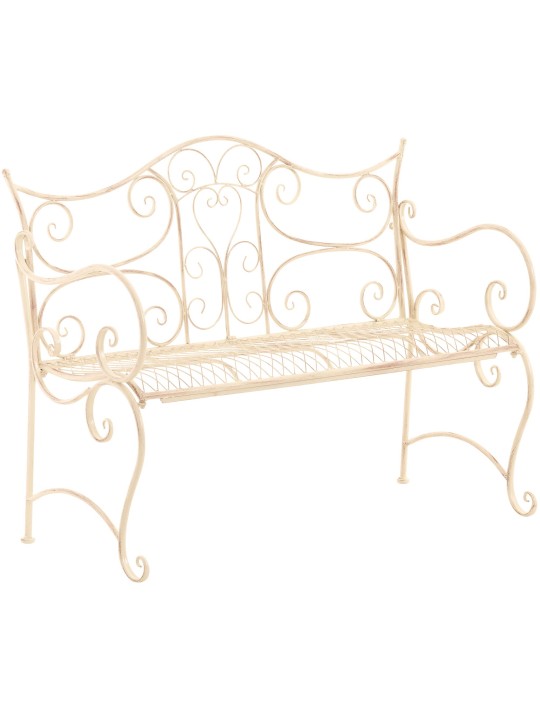 Havebænk Tara, antik creme Havebænk Tara, antik creme