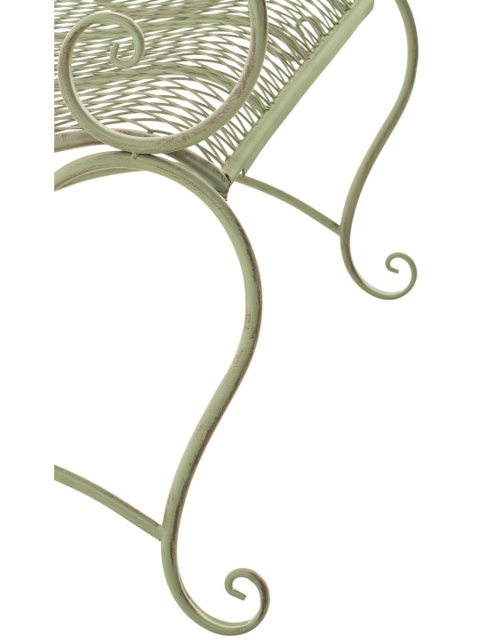 Havebænk Tara, antik grøn