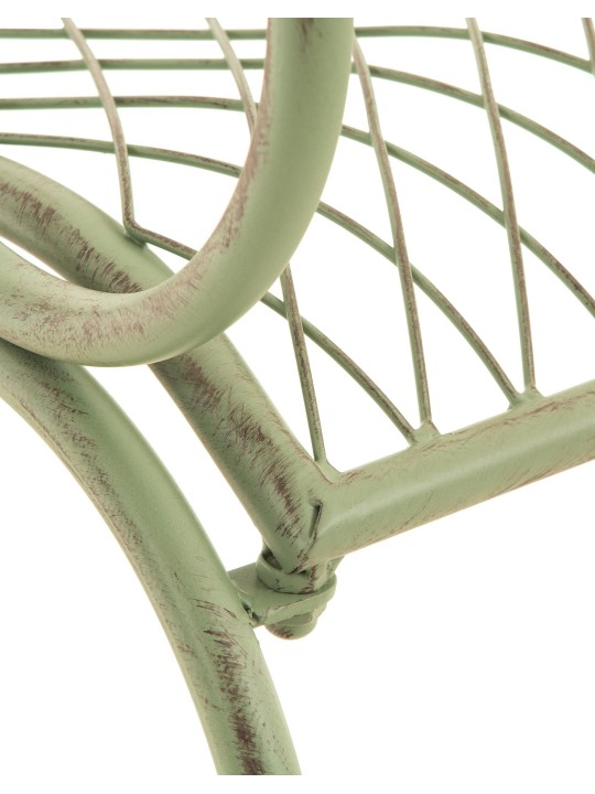 Havebænk Tara, antik grøn