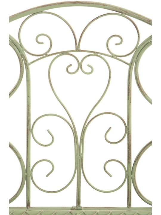 Havebænk Tara, antik grøn