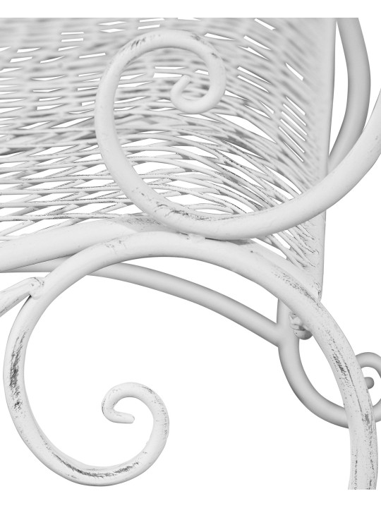 Havebænk Tara, antik hvid