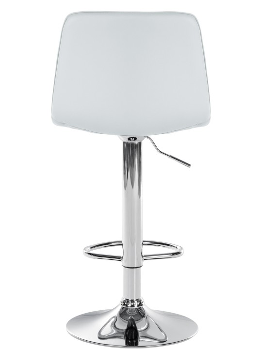 Sæt med 2 barstole Lex imiteret læder C, hvid