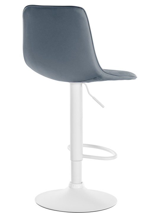 Sæt med 2 barstole Lex imiteret læder W, grå Sæt med 2 barstole Lex imiteret læder W, grå