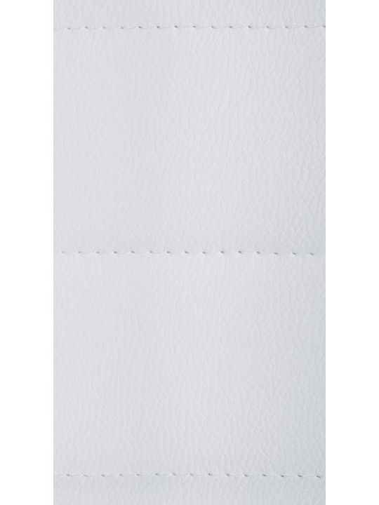 Sæt med 2 barstole Lex imiteret læder W, hvid