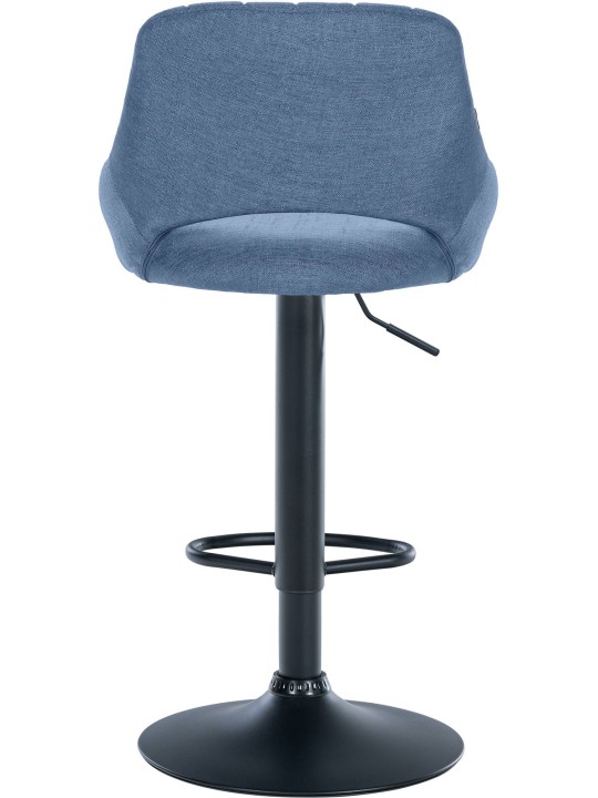 Barstol Milet stof, blå