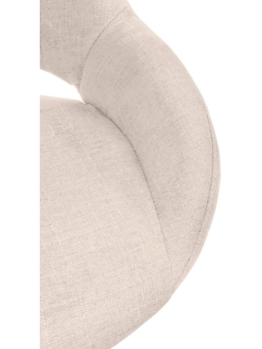 Barstol Milet stof, creme