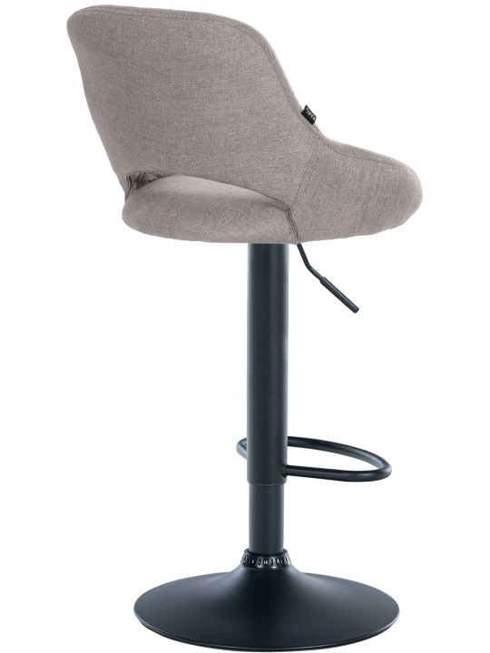 Barstol Milet stof, grå
