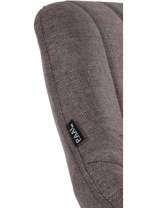 Barstol Milet stof, mørkegrå