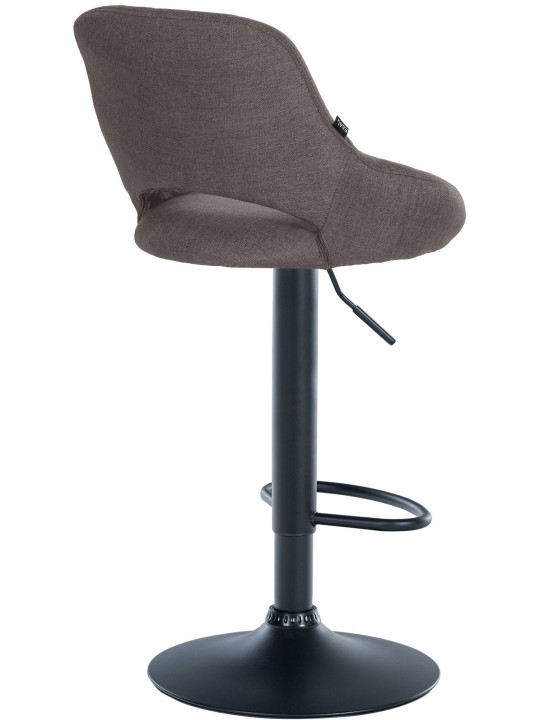 Barstol Milet stof, mørkegrå