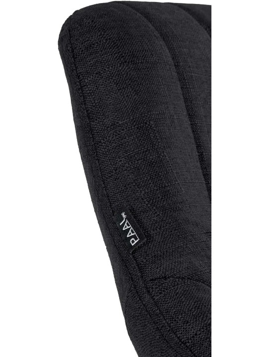 Barstol Milet stof, sort