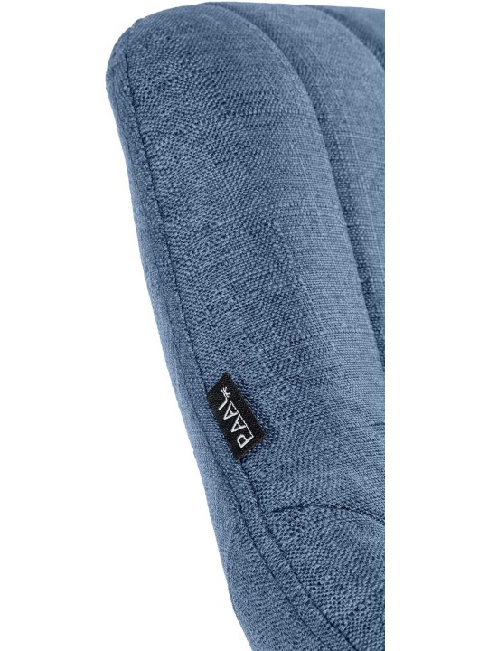 Barstol Milet stof krom, blå Barstol Milet stof krom, blå