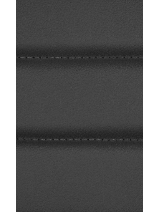 Sæt med 2 spisestuestole Elvas imiteret læder, sort