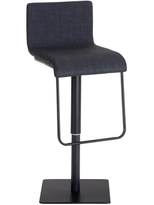 Barstol Limon B stof, mørkegrå