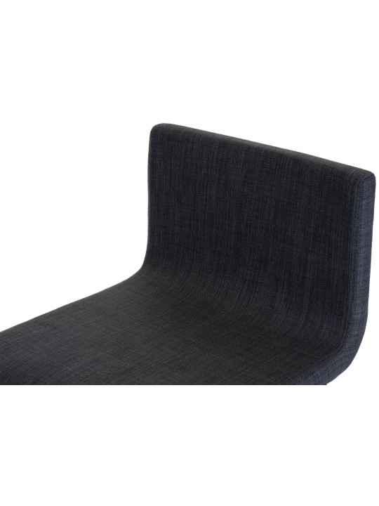 Barstol Limon B stof, mørkegrå