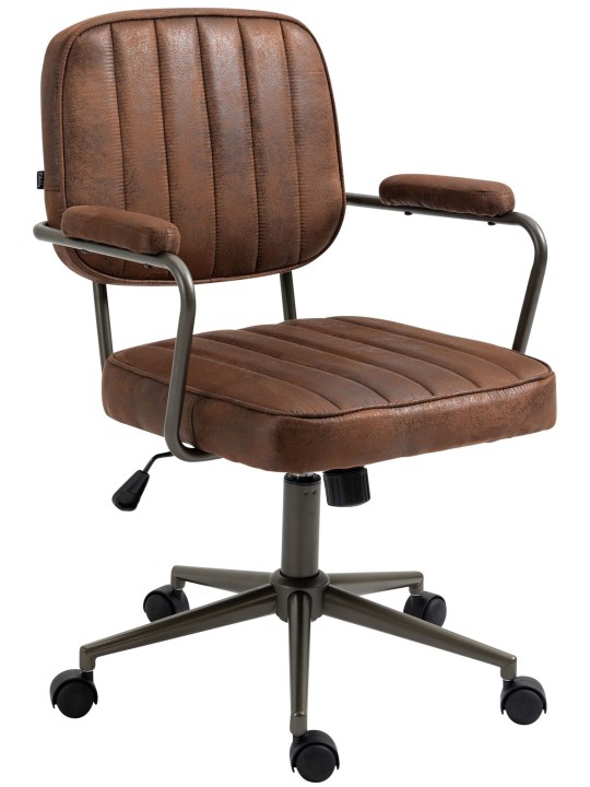 Kontorstol Natrona, cognac