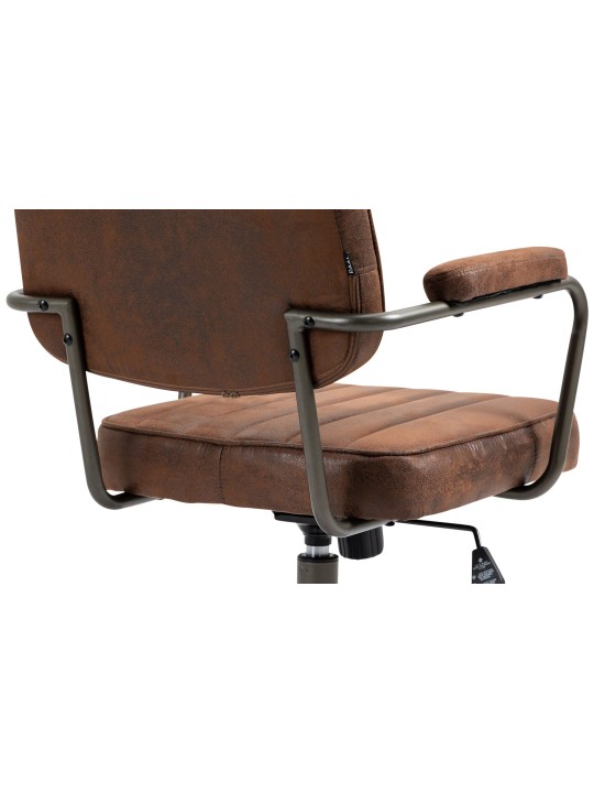 Kontorstol Natrona, cognac