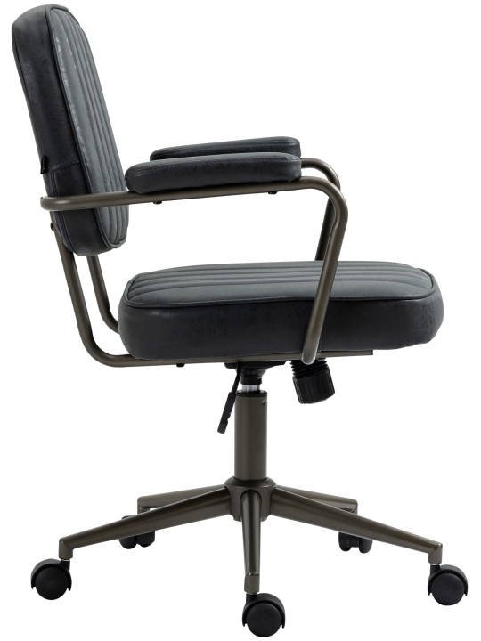 Kontorstol Natrona, antik sort Kontorstol Natrona, antik sort