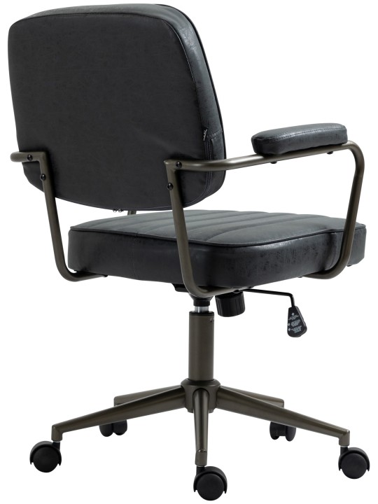 Kontorstol Natrona, antik sort Kontorstol Natrona, antik sort