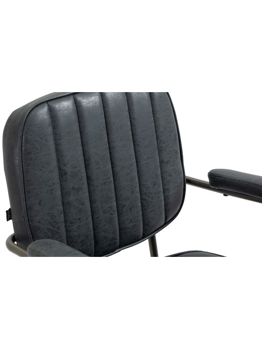 Kontorstol Natrona, antik sort Kontorstol Natrona, antik sort