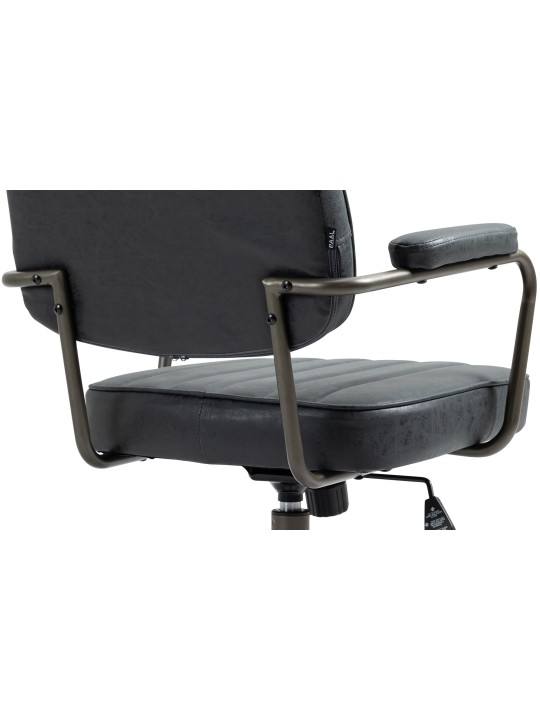 Kontorstol Natrona, antik sort Kontorstol Natrona, antik sort