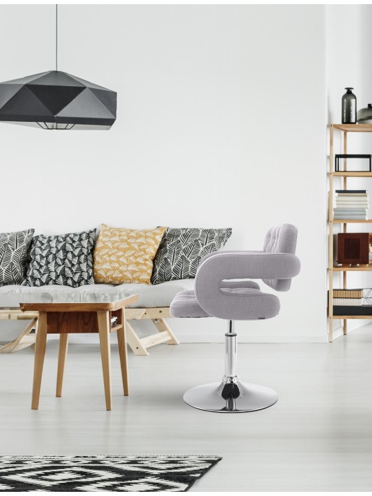 Liggestol Dublin stof, grå Liggestol Dublin stof, grå