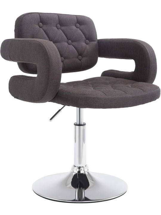 Liggestol Dublin stof, mørkegrå